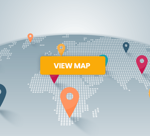 Map of YES rental desk at Sofia Airport